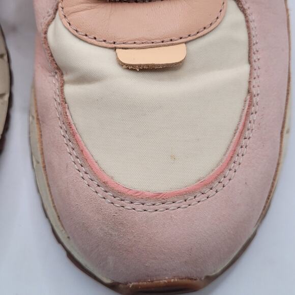 Madewell Kickoff Trainer Sneakers Dusty Rose Size 6 - Picture 9 of 13